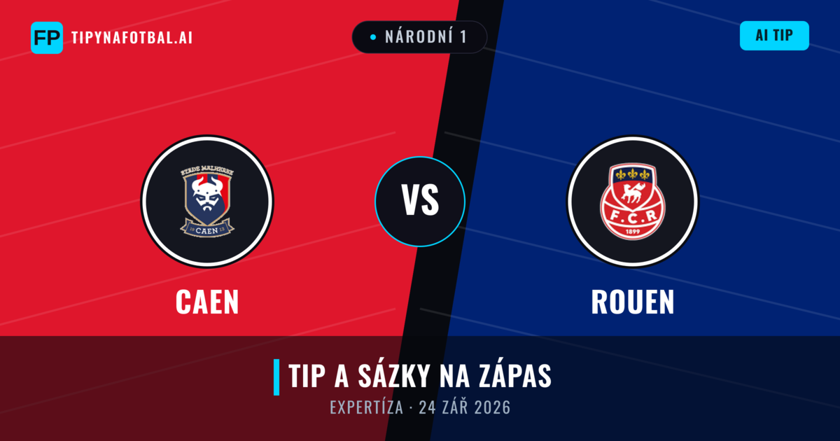 Caen vs Rouen — předpověď a náhled zápasu