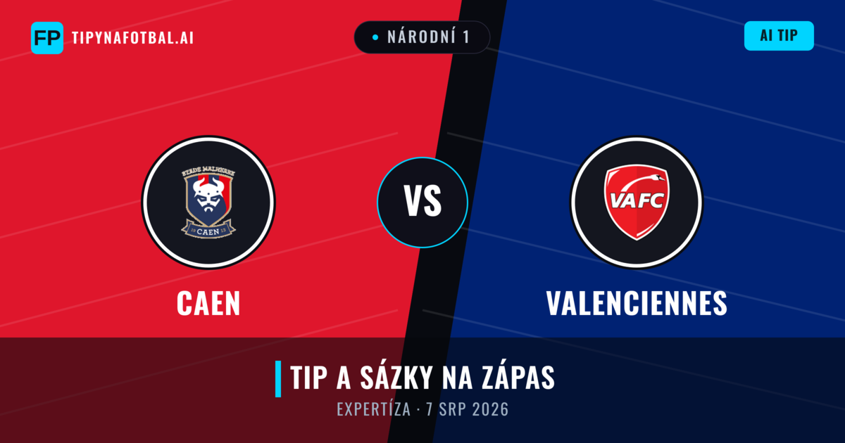 Caen vs Valenciennes — předpověď a náhled zápasu