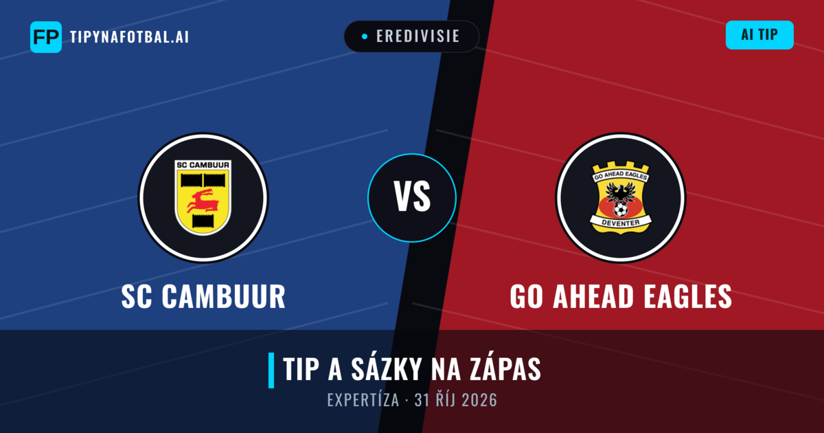SC Cambuur vs GO Ahead Eagles — předpověď a náhled zápasu