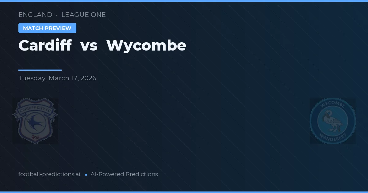 Cardiff vs Wycombe — předpověď a náhled zápasu