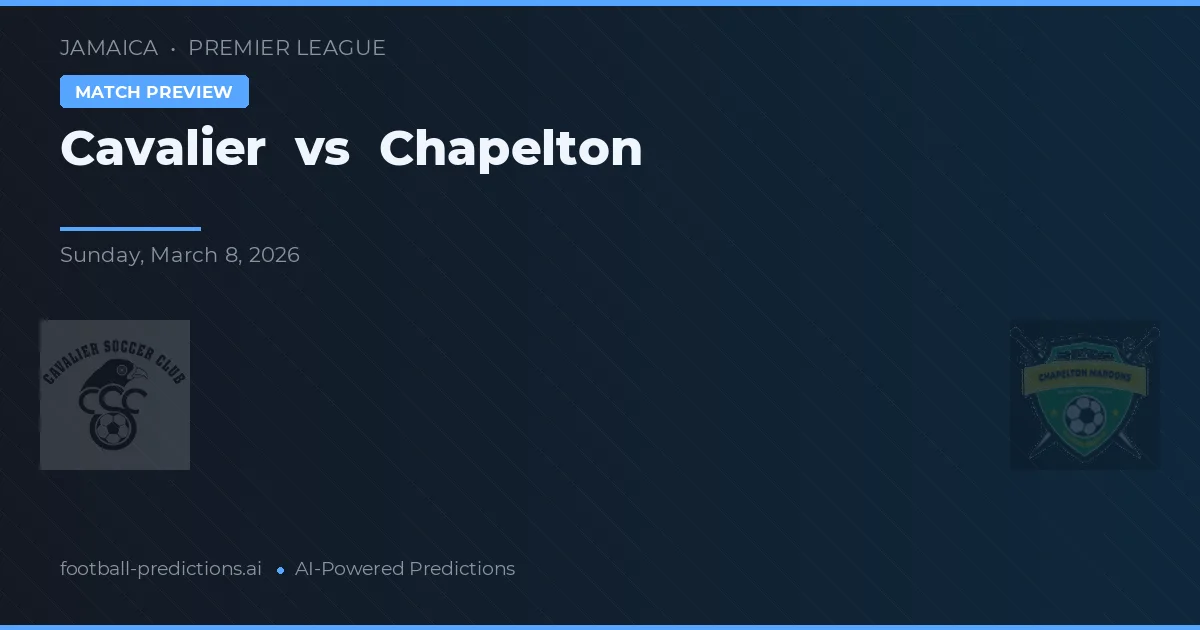 Cavalier vs Chapelton — předpověď a náhled zápasu