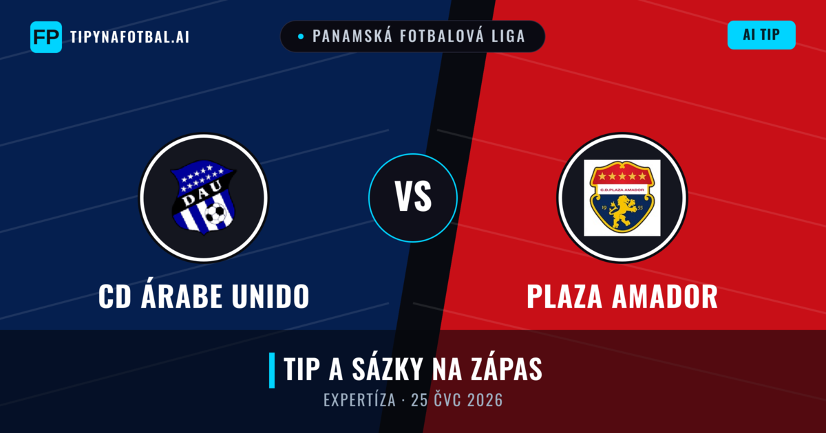 CD Árabe Unido vs Plaza Amador — předpověď a náhled zápasu