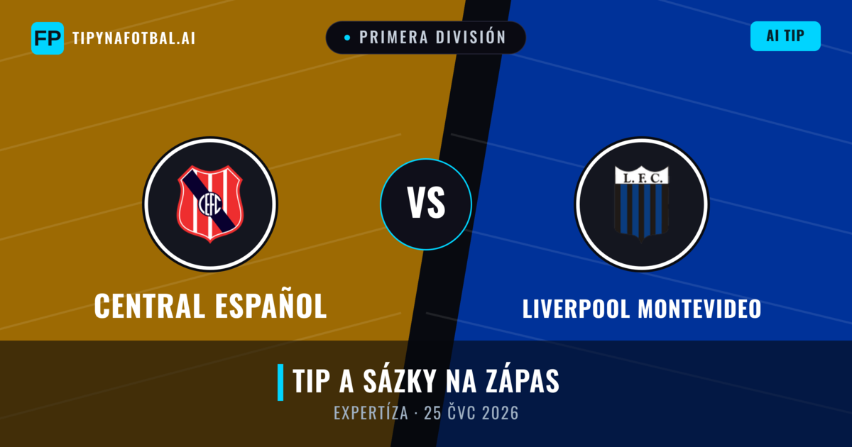 Central Español vs Liverpool Montevideo — předpověď a náhled zápasu