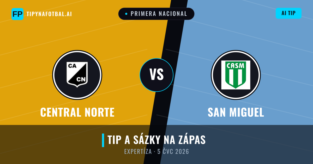 Central Norte vs San Miguel — předpověď a náhled zápasu