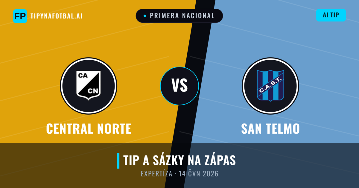 Central Norte vs San Telmo — předpověď a náhled zápasu