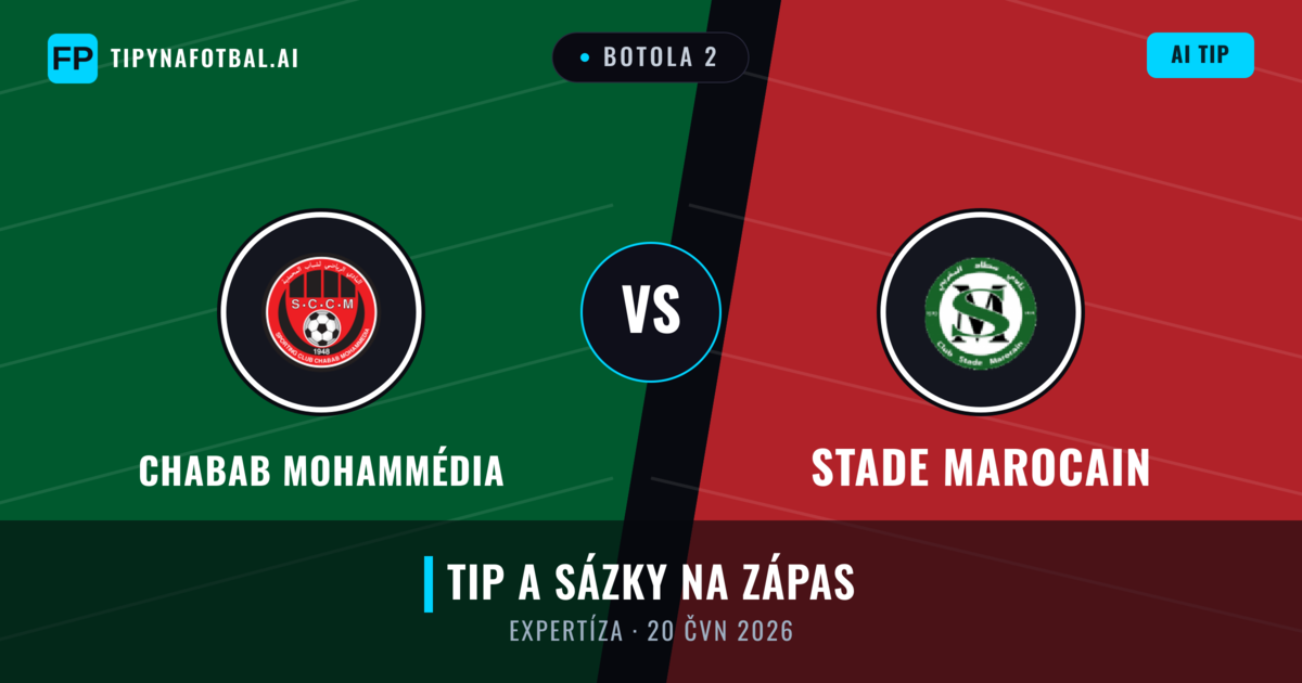 Chabab Mohammédia vs Stade Marocain — předpověď a náhled zápasu