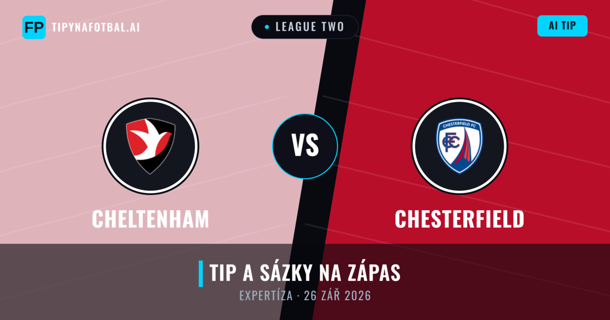 Cheltenham vs Chesterfield — předpověď a náhled zápasu