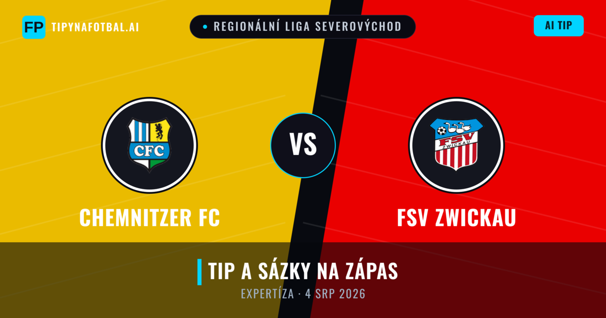 Chemnitzer FC vs FSV Zwickau — předpověď a náhled zápasu