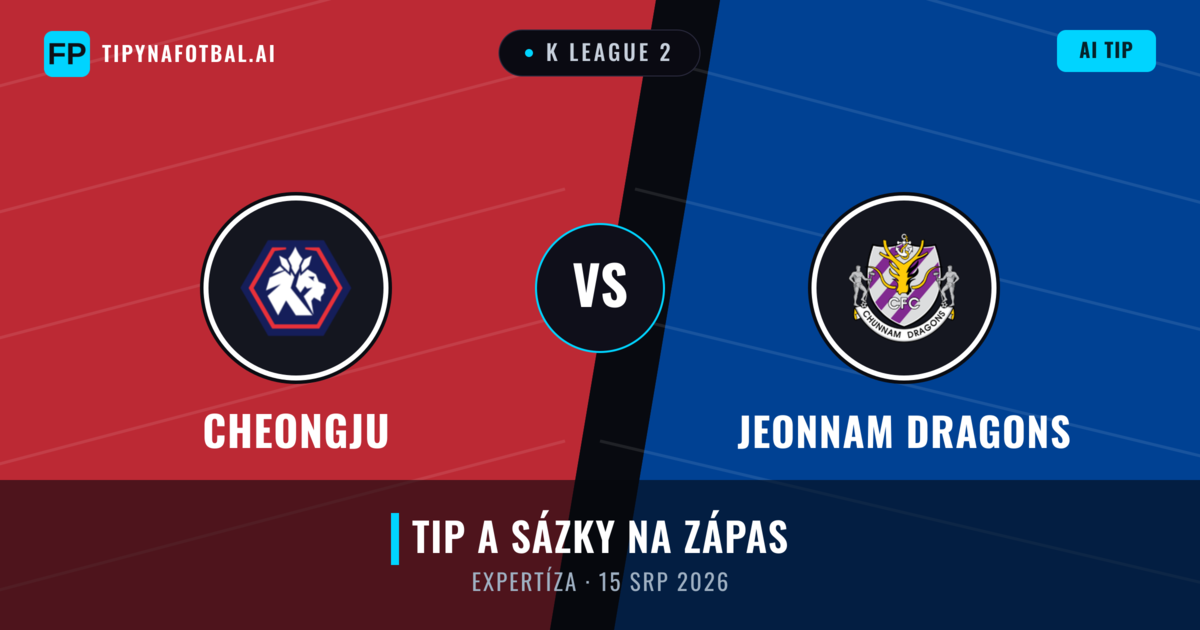 Cheongju vs Jeonnam Dragons — předpověď a náhled zápasu