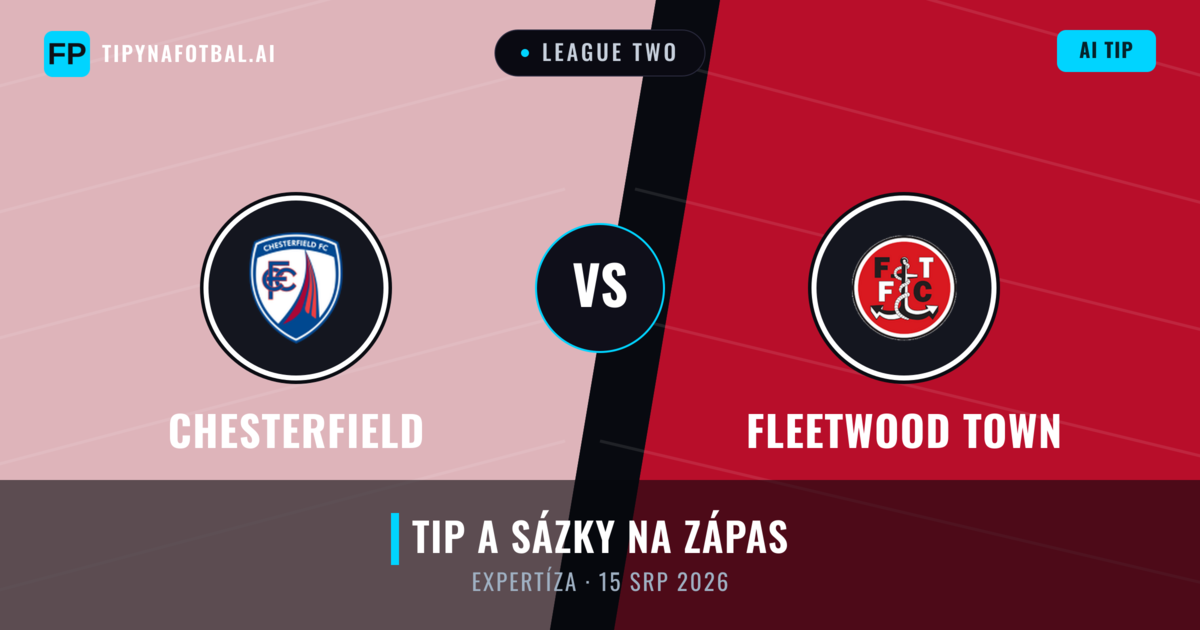 Chesterfield vs Fleetwood Town — předpověď a náhled zápasu