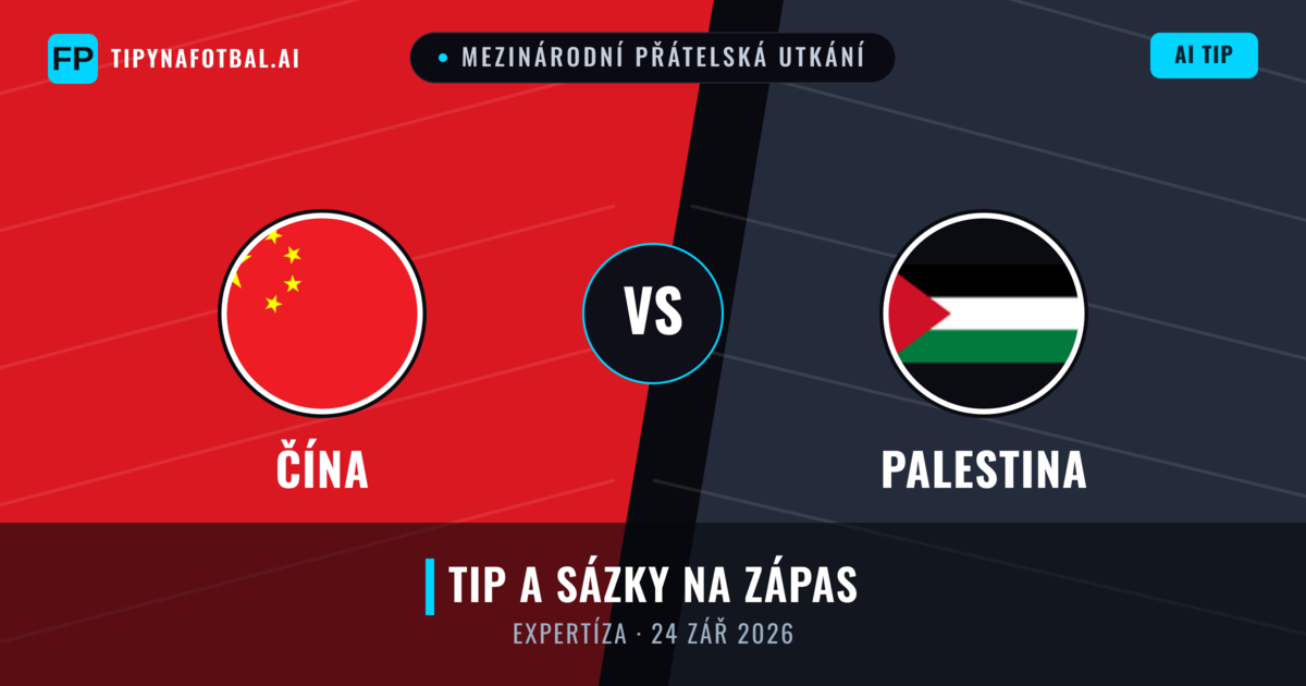 Čína vs Palestina — předpověď a náhled zápasu