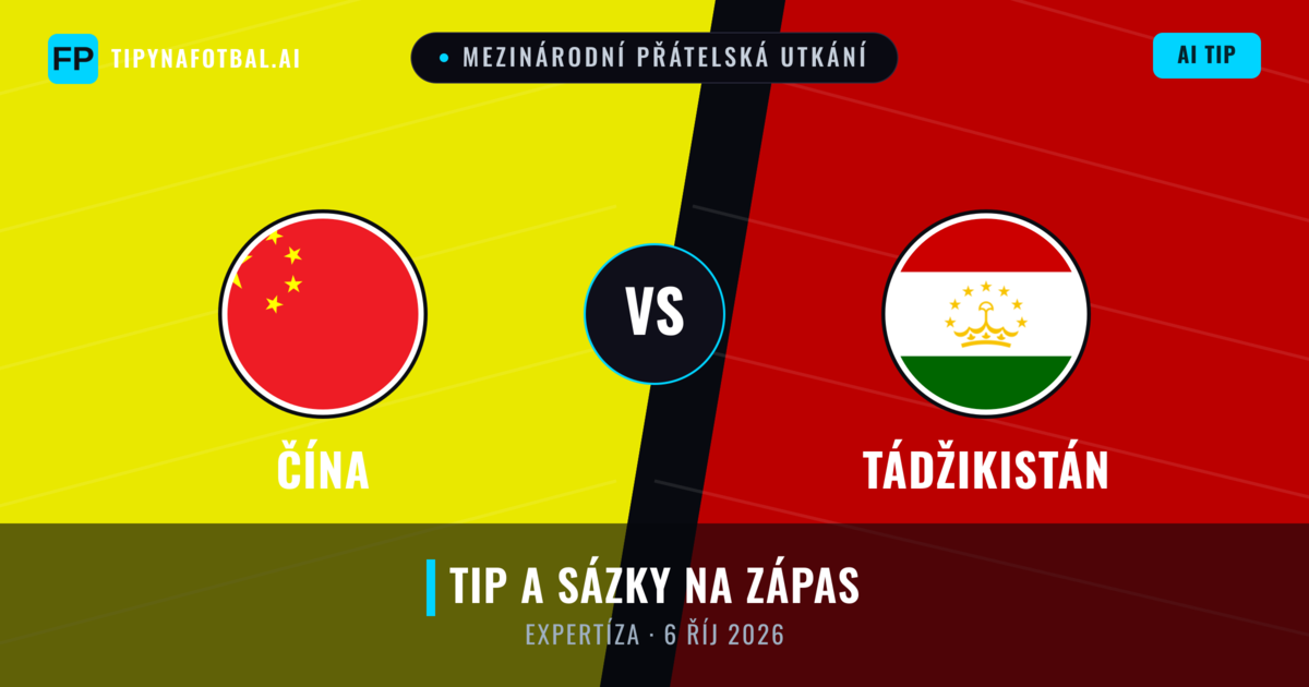 Čína vs Tádžikistán — předpověď a náhled zápasu