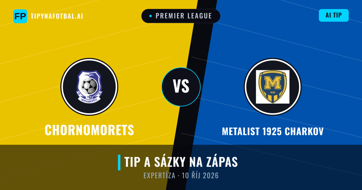 Chornomorets vs Metalist 1925 Charkov — předpověď a náhled zápasu