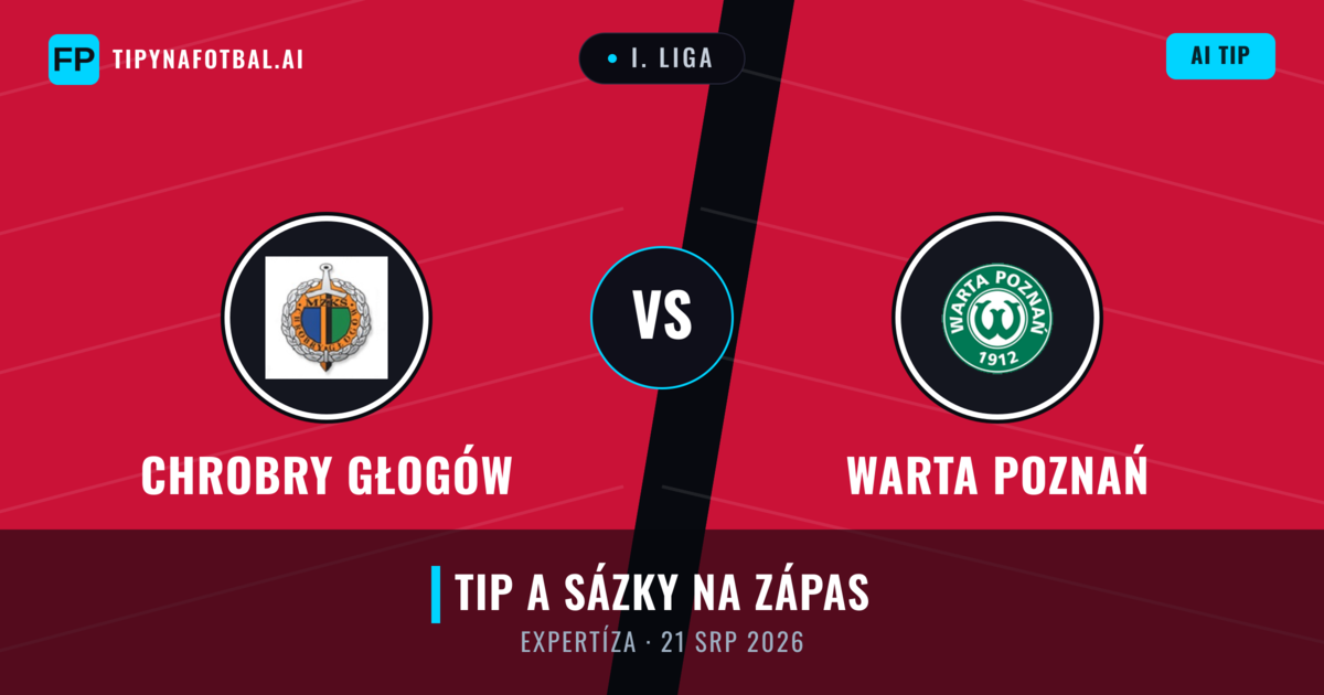 Chrobry Głogów vs Warta Poznań — předpověď a náhled zápasu