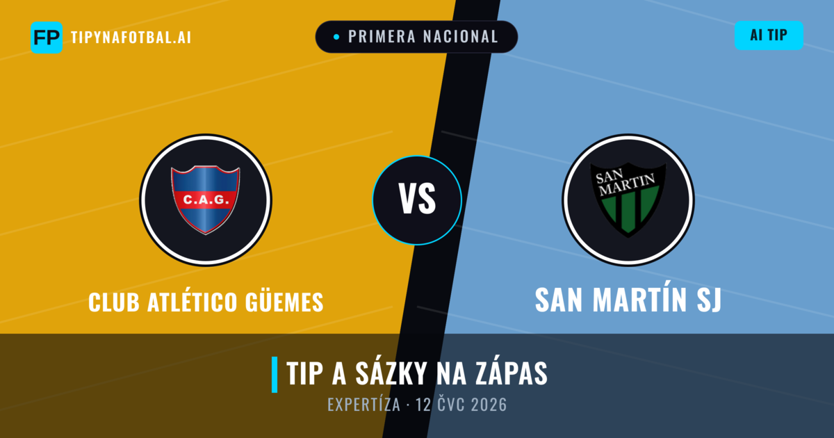 Club Atlético Güemes vs San Martín SJ — předpověď a náhled zápasu
