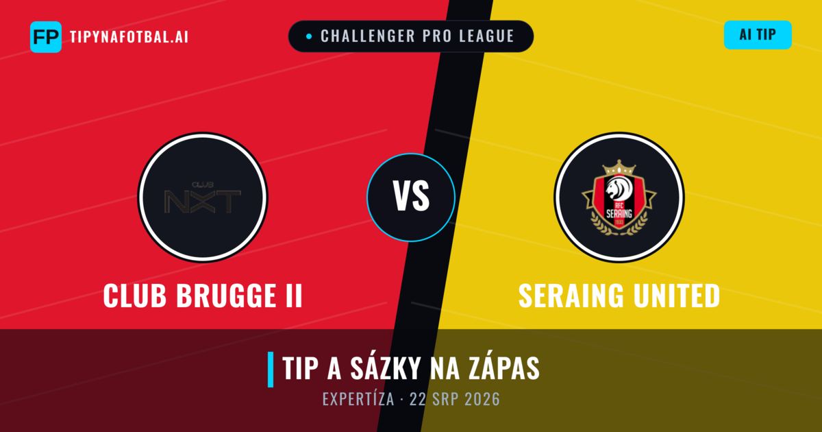 Club Brugge II vs Seraing United — předpověď a náhled zápasu
