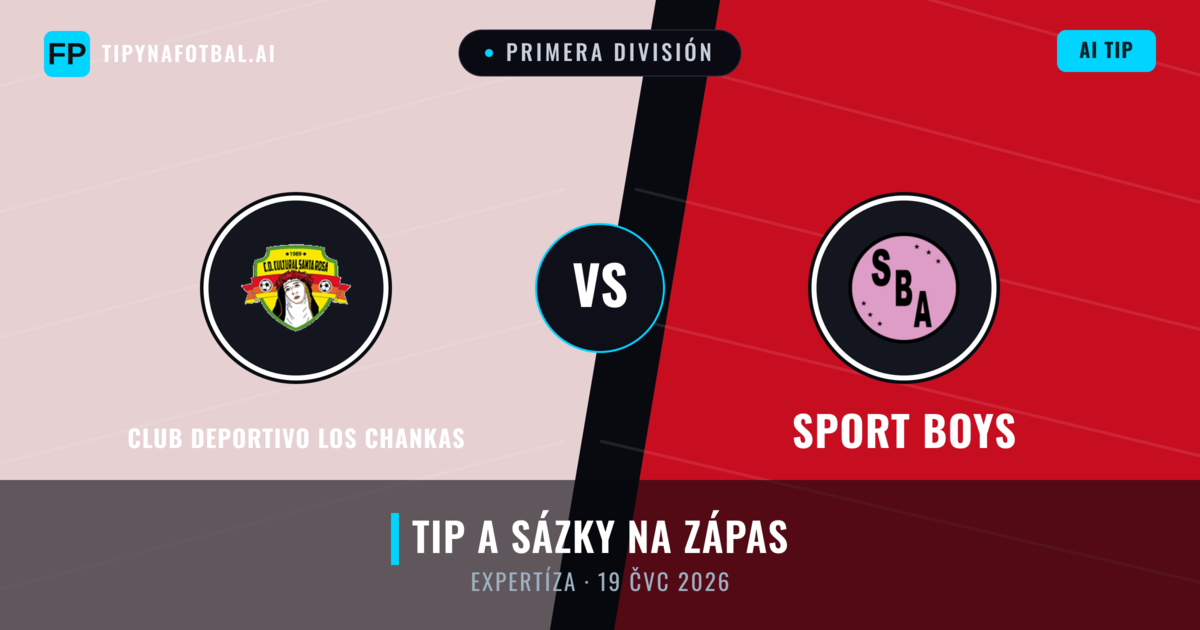 Club Deportivo Los Chankas vs Sport Boys — předpověď a náhled zápasu