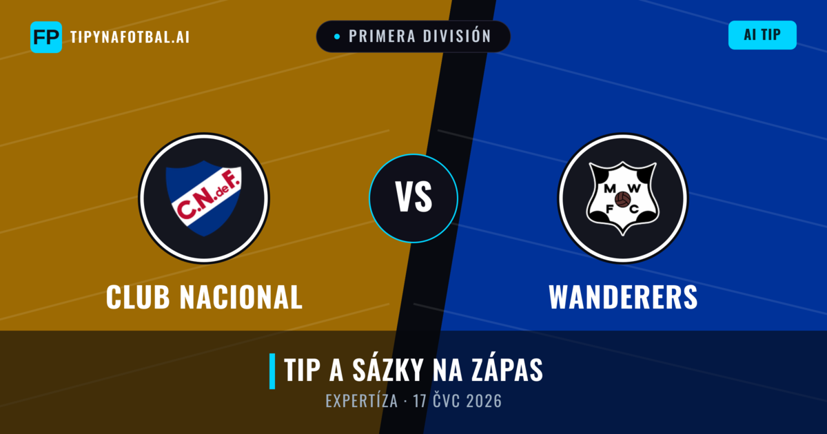 Club Nacional vs Wanderers — předpověď a náhled zápasu