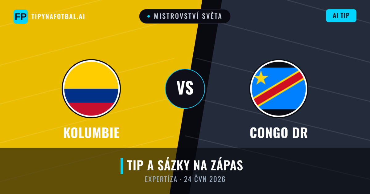 Kolumbie vs Congo DR — předpověď a náhled zápasu