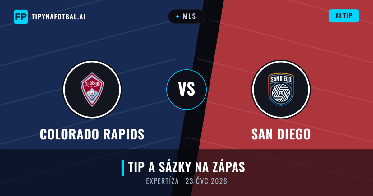 Colorado Rapids vs San Diego — předpověď a náhled zápasu