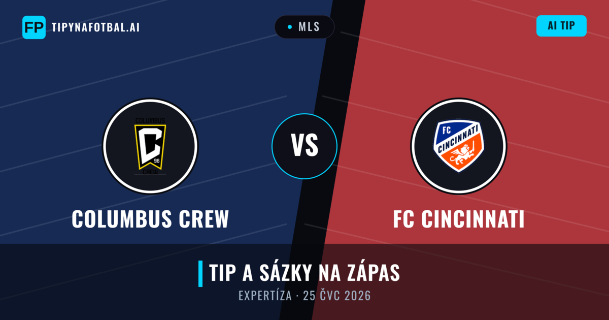 Columbus Crew vs FC Cincinnati — předpověď a náhled zápasu