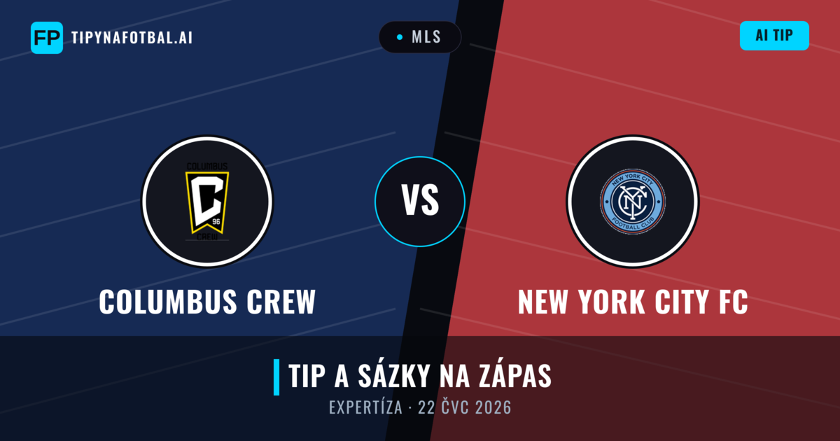 Columbus Crew vs New York City FC — předpověď a náhled zápasu