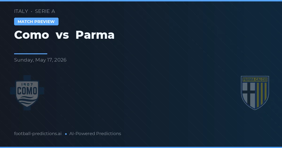 Como vs Parma — předpověď a náhled zápasu