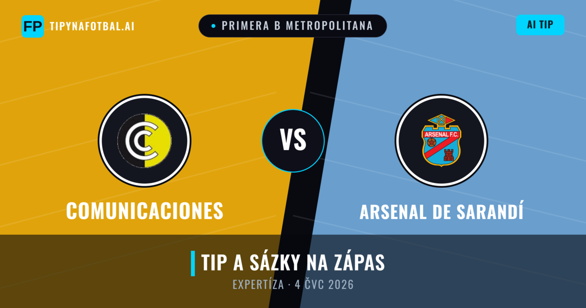 Comunicaciones vs Arsenal de Sarandí — předpověď a náhled zápasu
