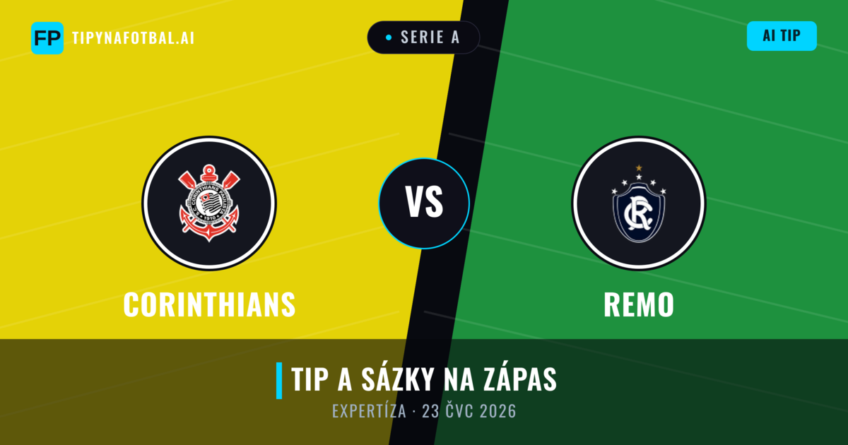 Corinthians vs Remo — předpověď a náhled zápasu