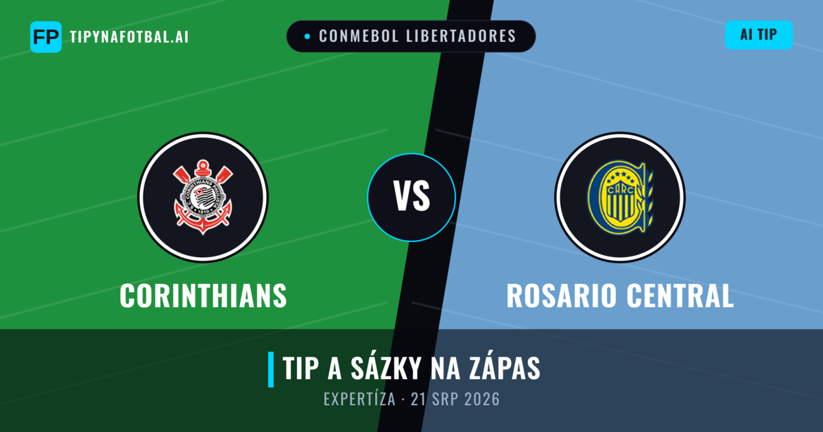 Corinthians vs Rosario Central — předpověď a náhled zápasu
