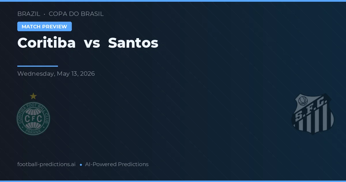 Coritiba vs Santos — předpověď a náhled zápasu