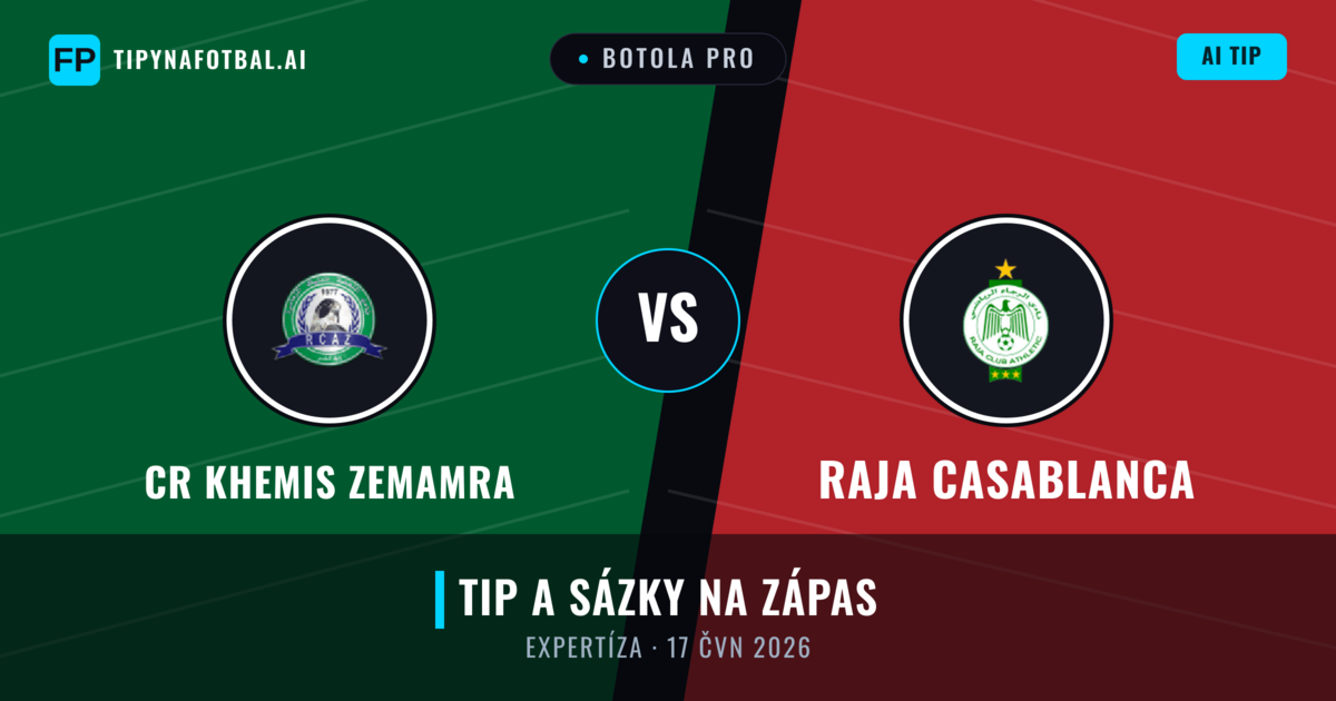 CR Khemis Zemamra vs Raja Casablanca — předpověď a náhled zápasu
