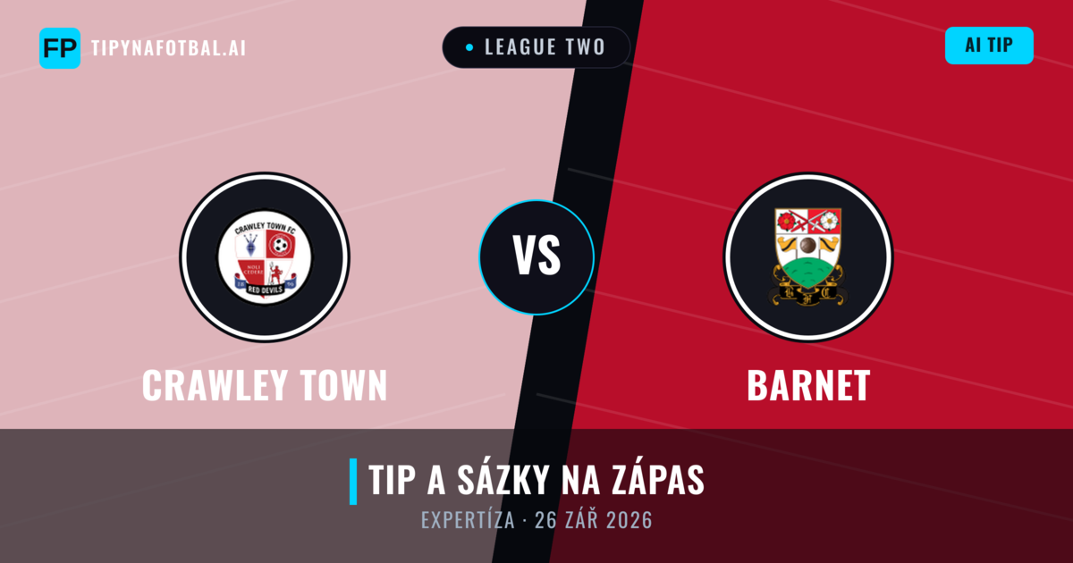 Crawley Town vs Barnet — předpověď a náhled zápasu