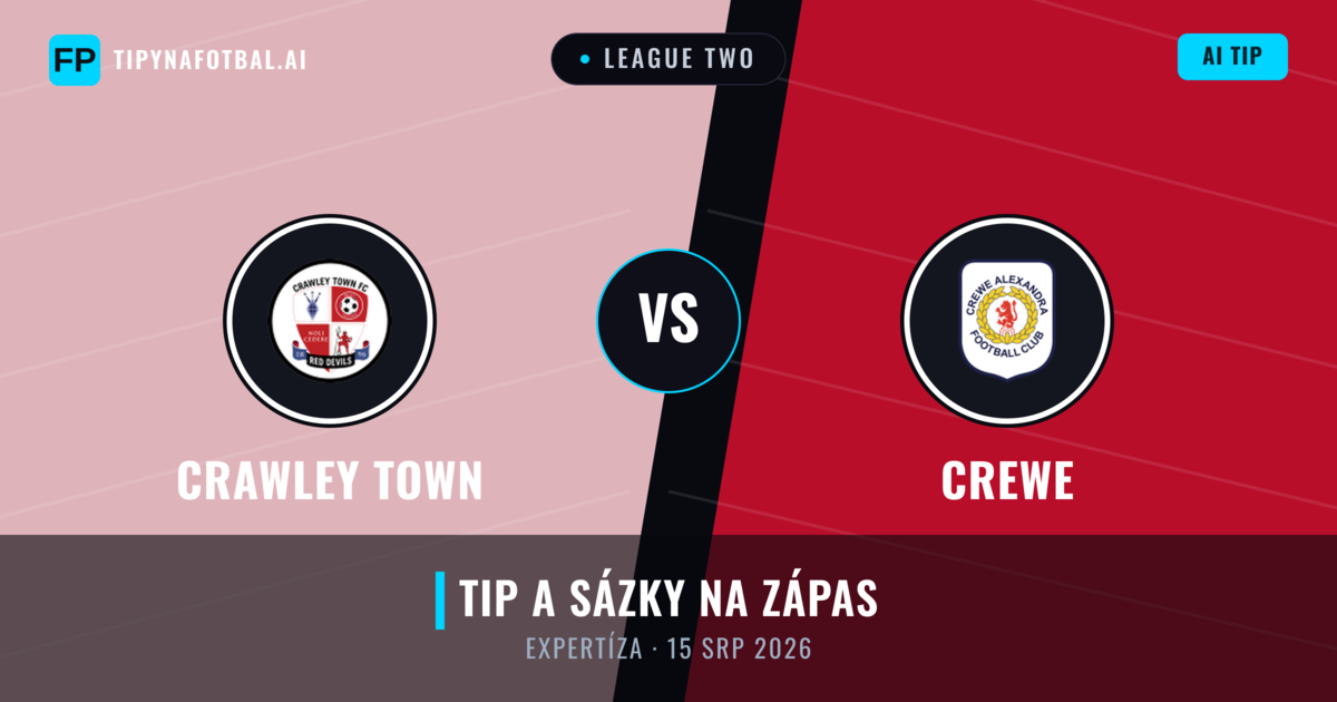 Crawley Town vs Crewe — předpověď a náhled zápasu