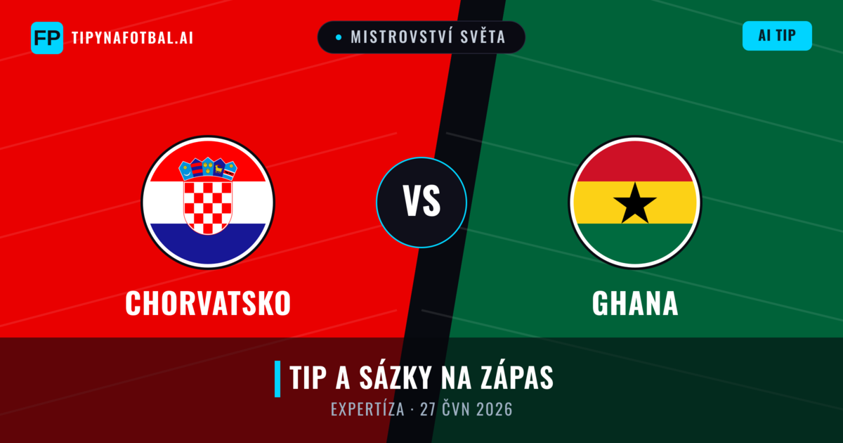 Chorvatsko vs Ghana — předpověď a náhled zápasu