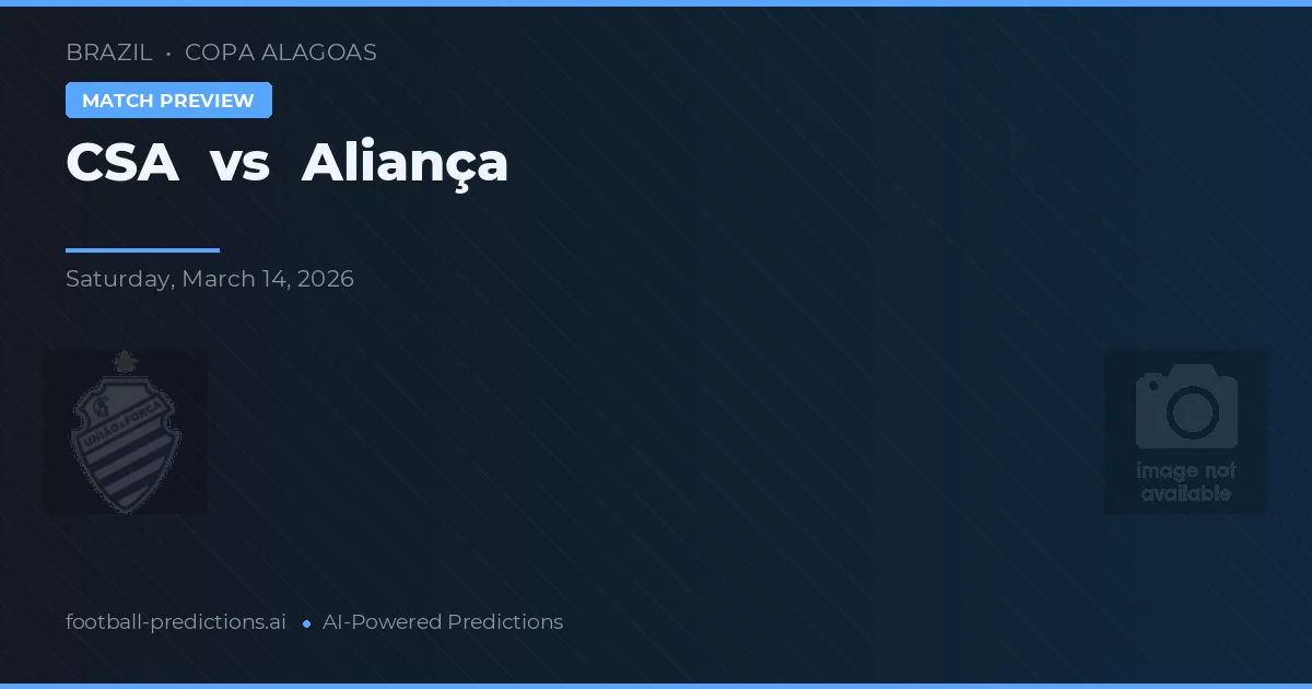 CSA vs Aliança — předpověď a náhled zápasu