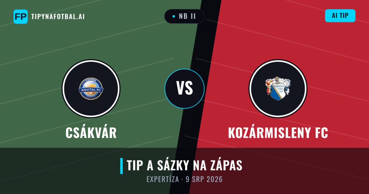 Csákvár vs Kozármisleny FC — předpověď a náhled zápasu