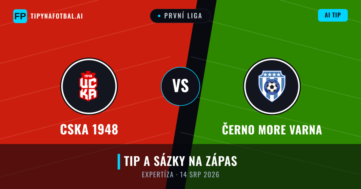 CSKA 1948 vs Černo More Varna — předpověď a náhled zápasu
