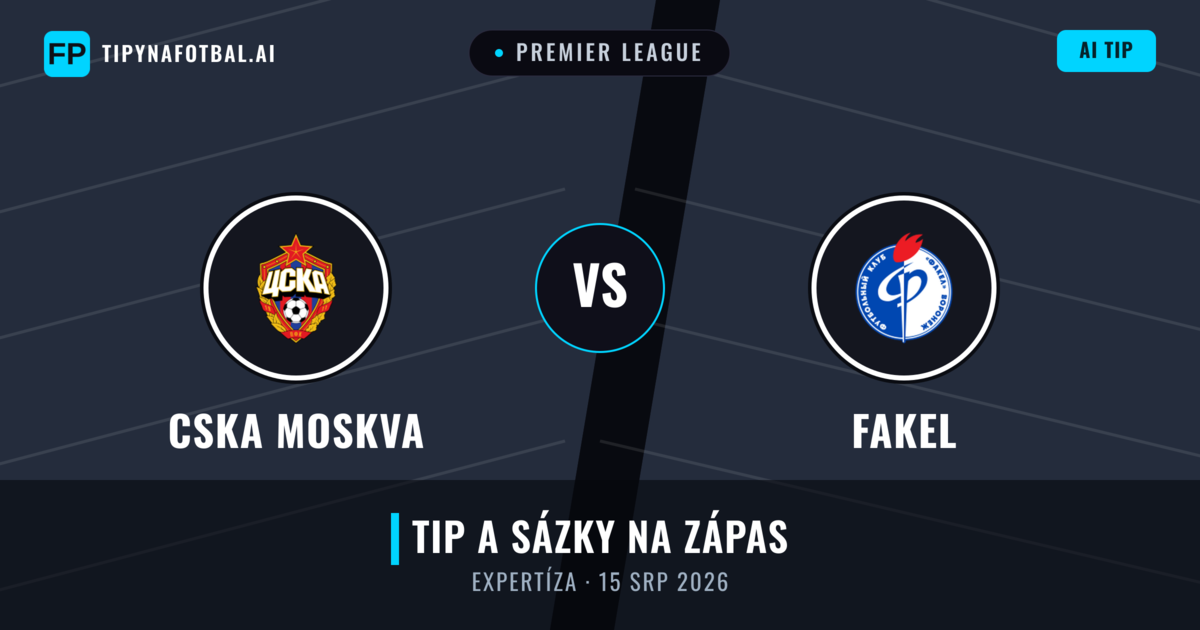 CSKA Moskva vs Fakel — předpověď a náhled zápasu