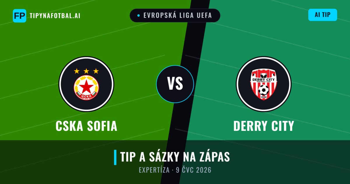 CSKA Sofia vs Derry City — předpověď a náhled zápasu