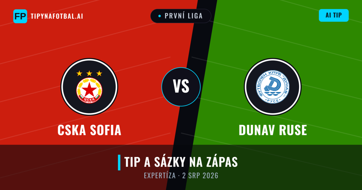 CSKA Sofia vs Dunav Ruse — předpověď a náhled zápasu