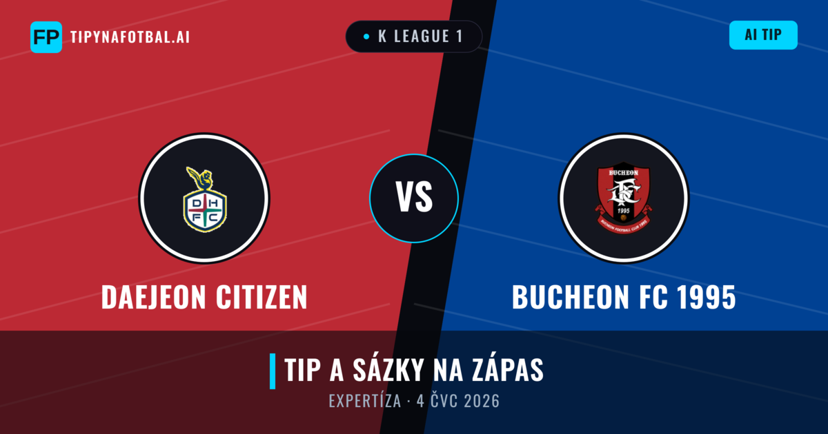 Daejeon Citizen vs Bucheon FC 1995 — předpověď a náhled zápasu
