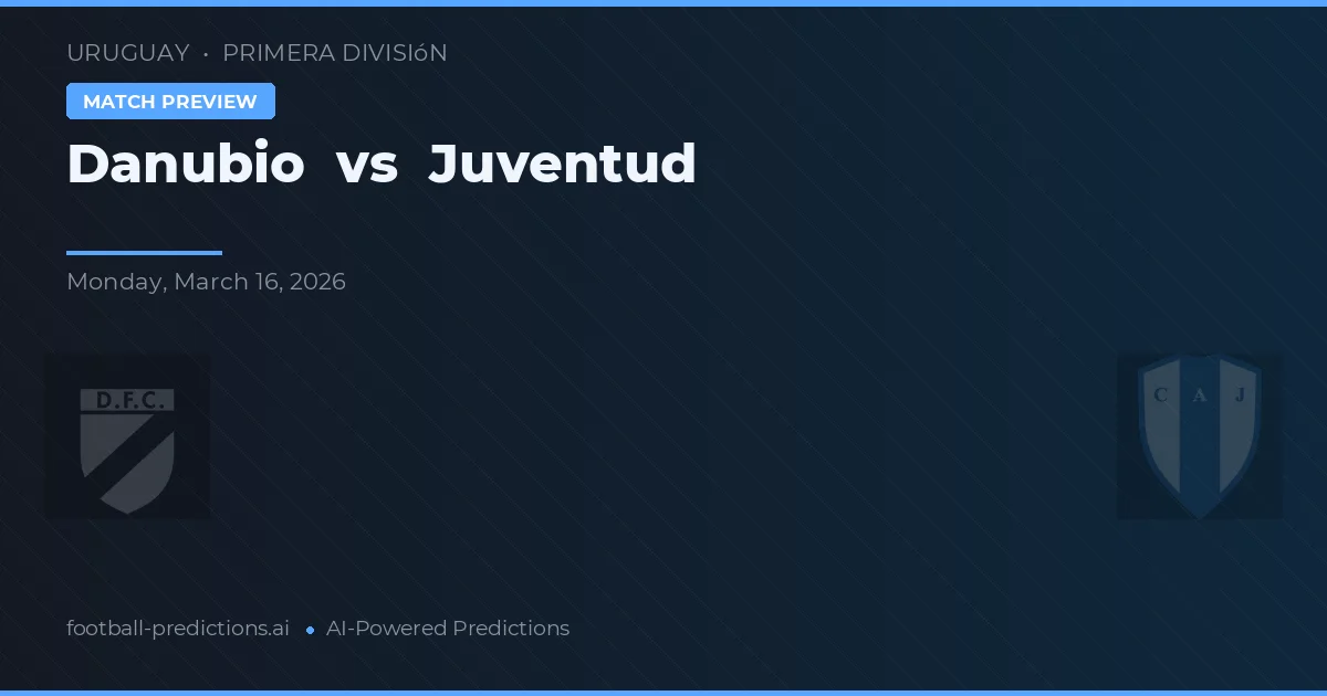 Danubio vs Juventud — předpověď a náhled zápasu