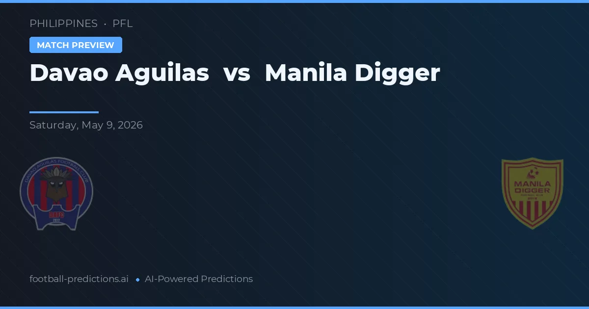 Davao Aguilas vs Manila Digger — předpověď a náhled zápasu