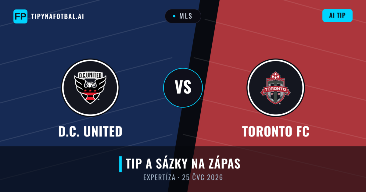 D.C. United vs Toronto FC — předpověď a náhled zápasu