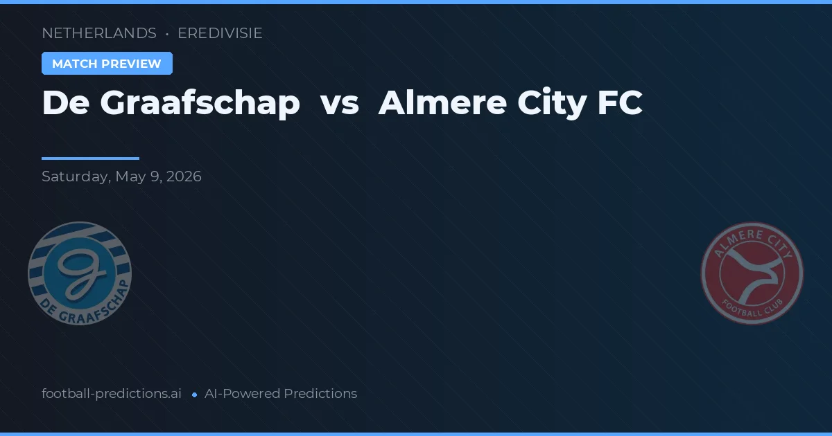 De Graafschap vs Almere City FC — předpověď a náhled zápasu