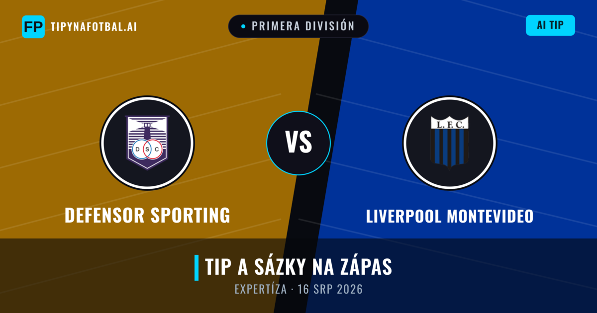 Defensor Sporting vs Liverpool Montevideo — předpověď a náhled zápasu