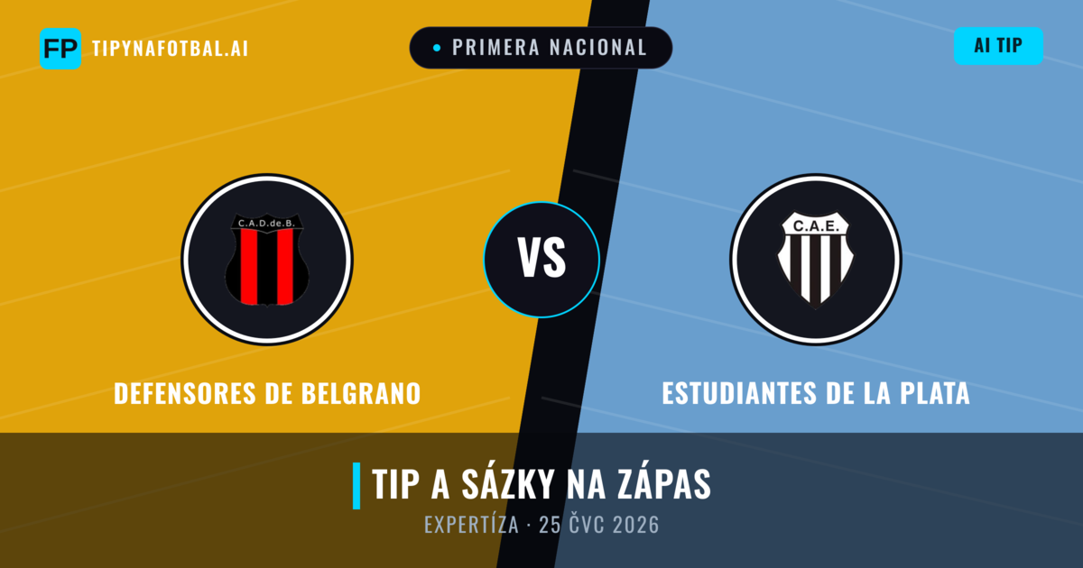 Defensores de Belgrano vs Estudiantes de La Plata — předpověď a náhled zápasu