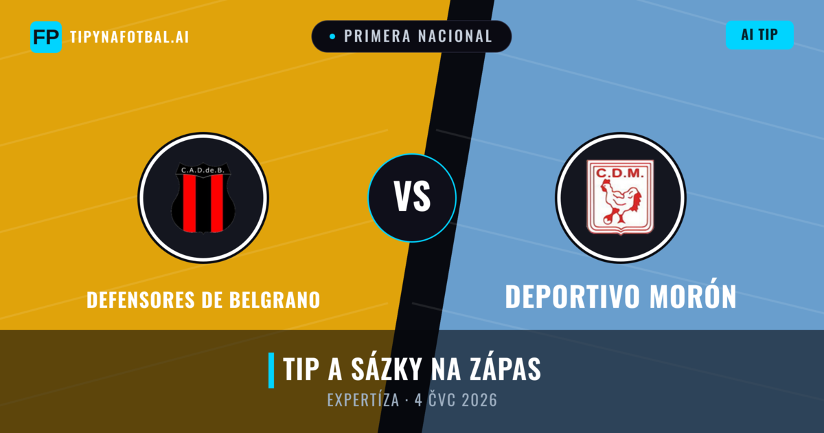 Defensores de Belgrano vs Deportivo Morón — předpověď a náhled zápasu