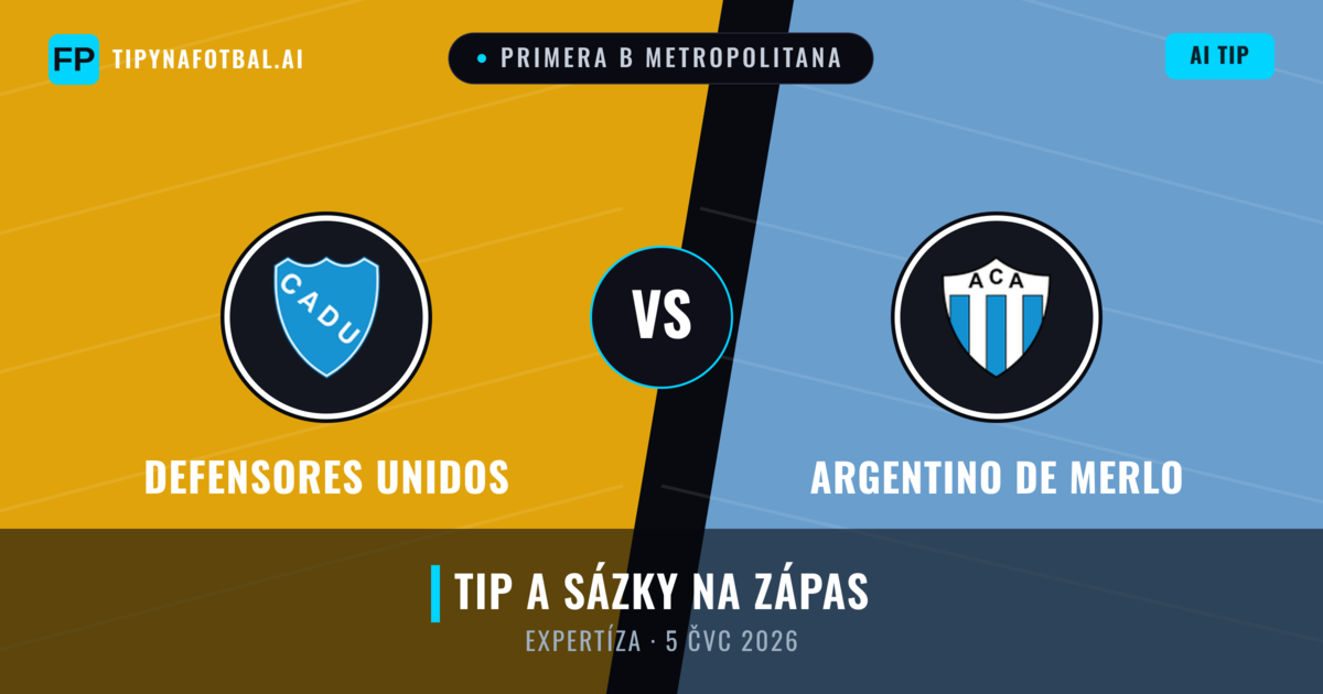 Defensores Unidos vs Argentino de Merlo — předpověď a náhled zápasu